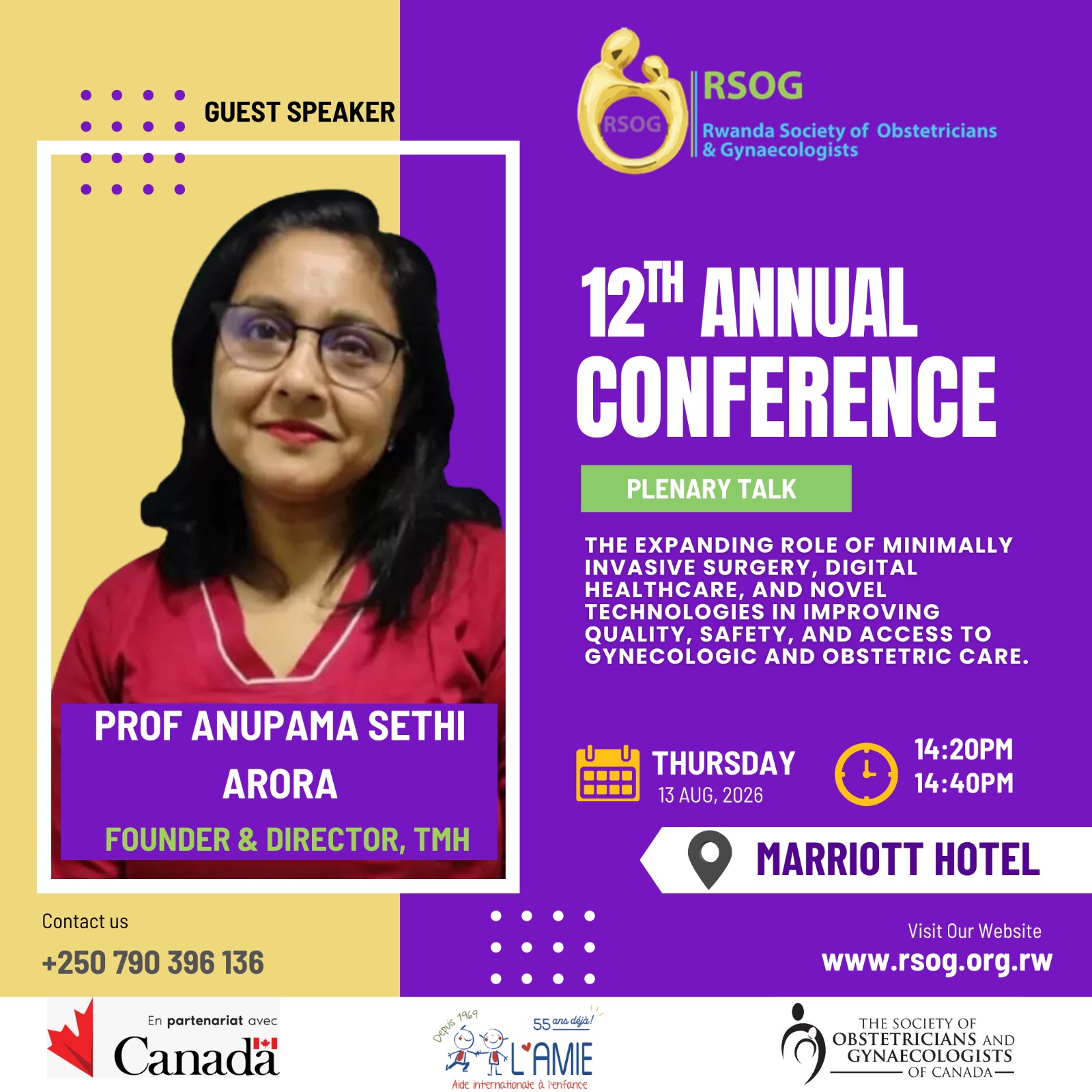 Prof Anupama Sethi Arora, Founder & Director, TMH