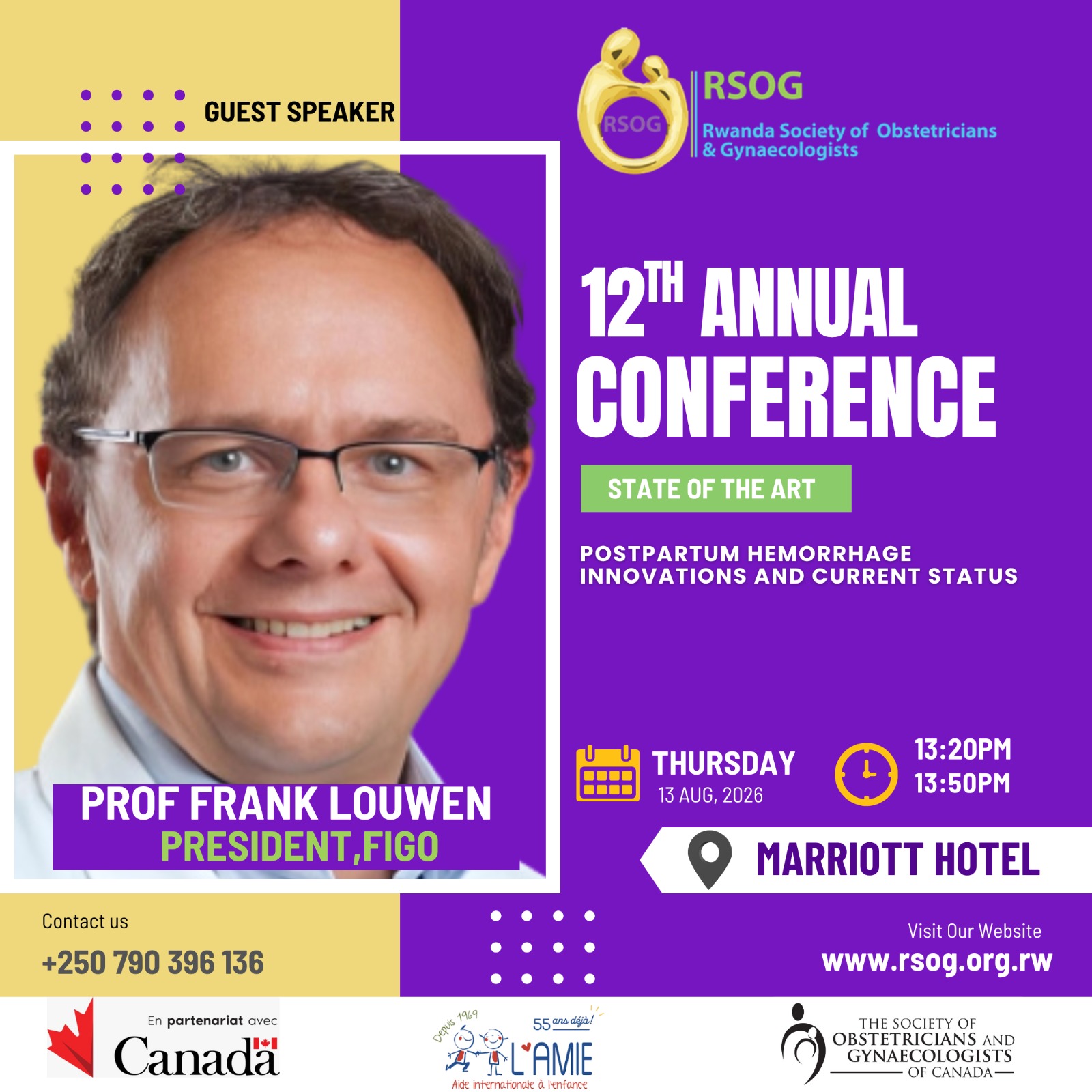Prof Frank Louwen, President, FIGO