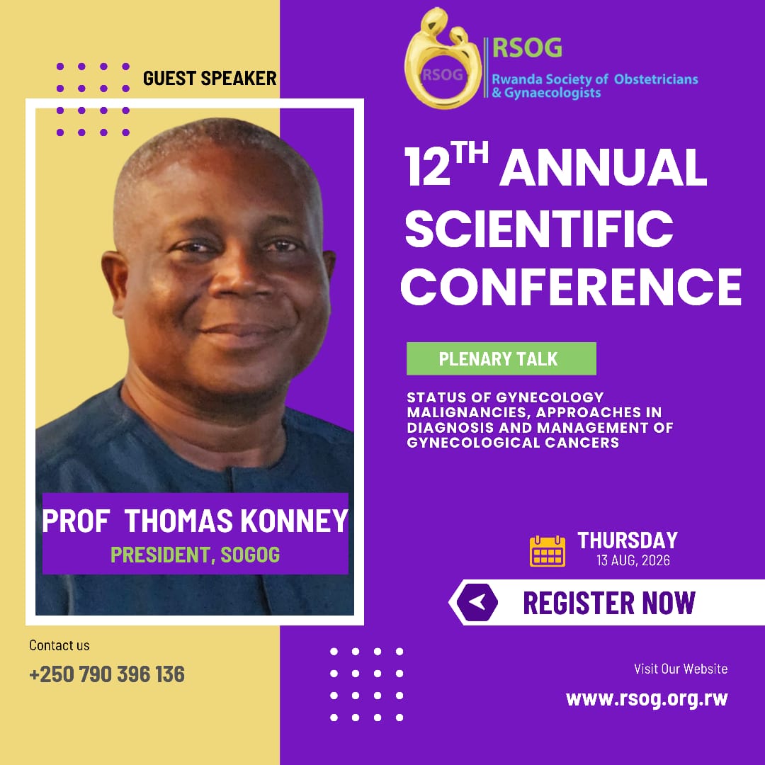 Prof Thomas Konney, President, SOGOG